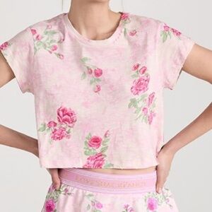 LoveShackFancy Rubin Cropped Tee